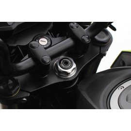 SP Takekawa 06-02-0081 Stem Nut Silver/Black Grom CBR250R CB400F Zoomer X Z125 Pro, Etc