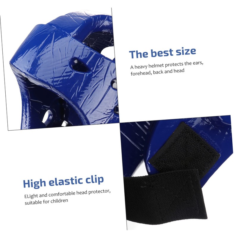 Parliky Sparring Headgear Eva Taekwondo Helmet S Blue Air Vented