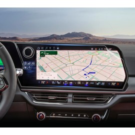 SHAOHAO 2pcs 2024 2025 Chevy Equinox EV Screen Protector for 2024 2025 Chevy Equinox EV Accessories Equinox EV (1LT, 2LT, 3LT, 2RS, 3RS) 17.7 inch HD Clarity Anti Fingerprint Navigation Screen Cover