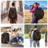 18.4 Laptop Backpack Women Men, 55L-60L Flight Approved Extra Large