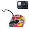 고프로11 블랙 호환 오토바이 안전모 헬멧 마운트 GoPro 11 Black Compatible Motorcycle Safety Helmet Mount