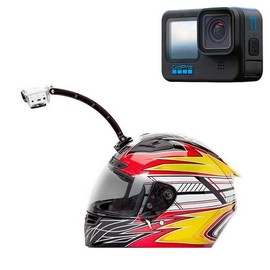 고프로11 블랙 호환 오토바이 안전모 헬멧 마운트 GoPro 11 Black Compatible Motorcycle Safety Helmet Mount