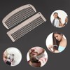 Lixada Titanium Comb Anti-Static Hair Beared Comb Pocket Comb