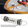 6x300mm Dock Line Mooring Springs 304 Stainless Steel Shock Absorbing