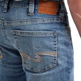 Silver Jeans Co. Craig Classic Fit Bootcut Jeans | Relaxed & Stretchy Denim Bottoms