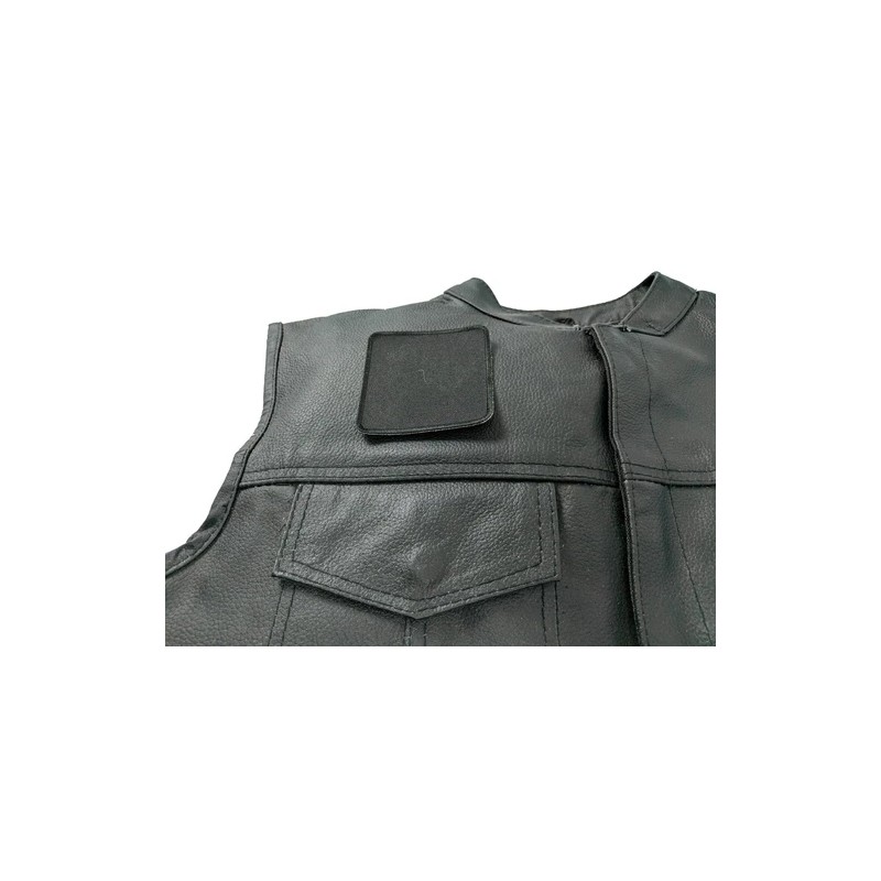 Ivamis Black 3 Inch Square Blank Patch- 3x3 inch -