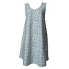 [Berry Berry] Apron Tunic-Style Apron Dress Small Rose Pattern Made