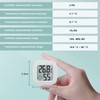 2 Pack Digital Room Hygrometers Thermometer Indoor,yVicv Humidity Monitor Thermometer