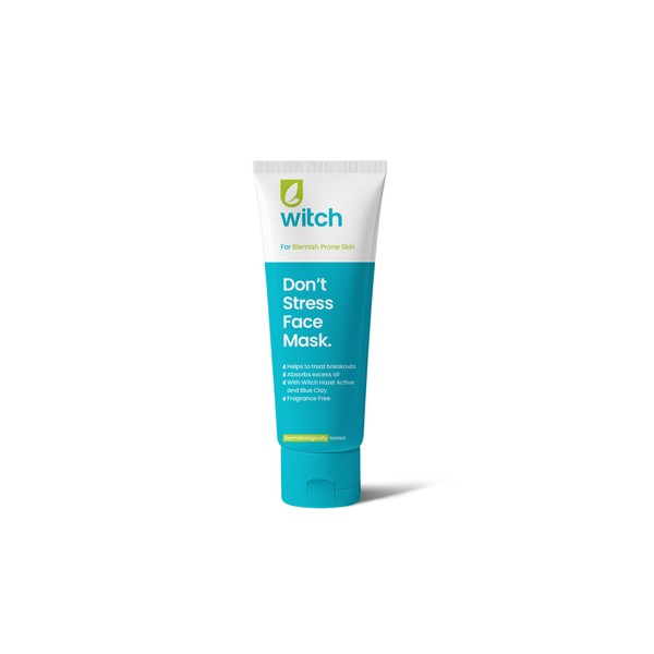 Witch Don't Stress Face Mask, with witch Hazel, minimizes pores,