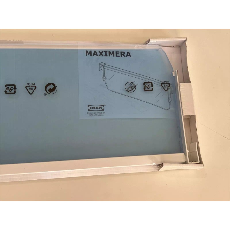 Ikea MAXIMERA Divider for high drawer white/clear 24" 102.784.03 New