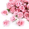 Kesoto Kesoto 50pcs Pink Roses Artificial Flowers Bulk, 1.6" Small