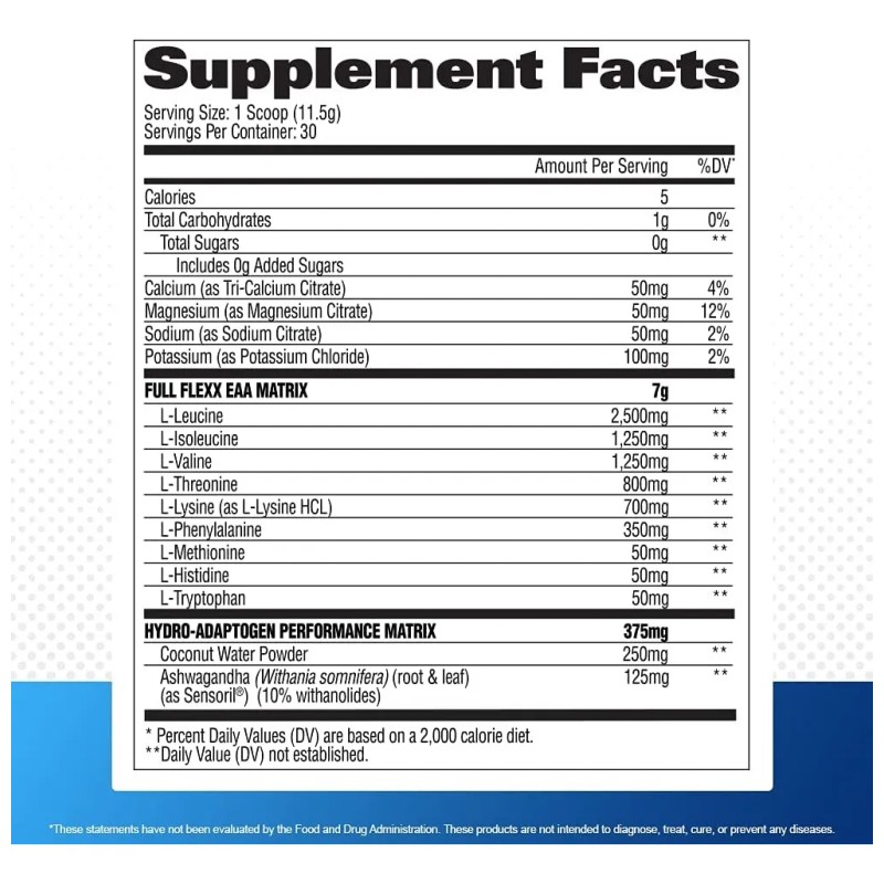 Flexx Eaas Gat Sport Aminoácidos Esenciales 30 Servicios Sabor Fruit