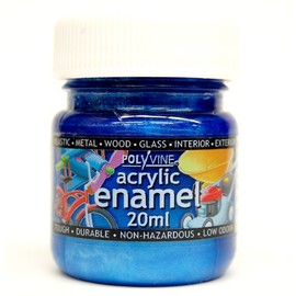 Polyvine Acrylic Interior Exterior Enamel Baltic Blue 50ml