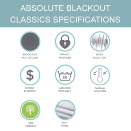 Lush Decor, Navy and Taupe Farmhouse Bird and Flower Insulated Grommet Blackout Window Curtain Panel Pair, 84" x 38", 84 in x 38