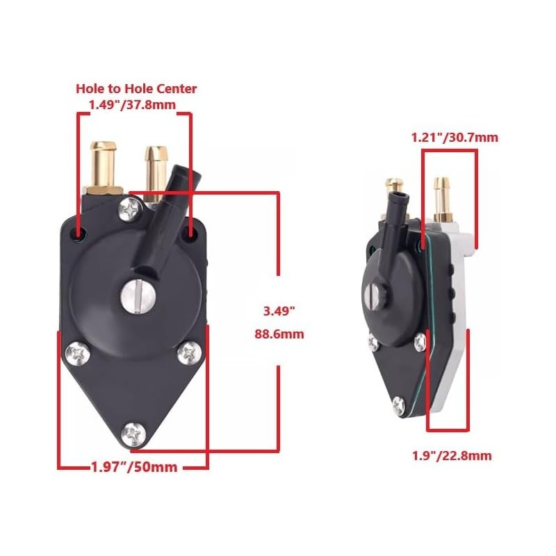 Fuel Pump Replacement Kit for Johnson Evinrude 3 CYL 60
