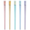 HELERKOL Palillos de Plástico Multi Floral Apto para Lavavajillas 9.6
