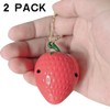 WMYQL 2 Pack Pink Strawberry Jet Torch Lighter,Refillable and Adjustable