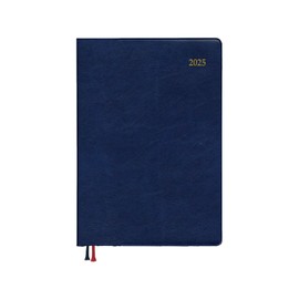 Daigo E2319 2025 Planner, Appointment, Weekly, Vertical Navy, Begins September 2024