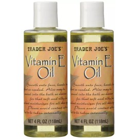 Trader Joe's 트레이더 조스 비타민 오일 E 4온스 2팩 각각 1개씩 Trader Joe's Vitamin E Oil 4oz 2-Pack