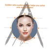 Healvian Professional Eyebrow Measuring Tool Golden Ratio Ruler Stencil for