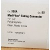 Cardinal Health Medi-Vac Tubing Connector "Y" 1/4" Cat 358A (Lot