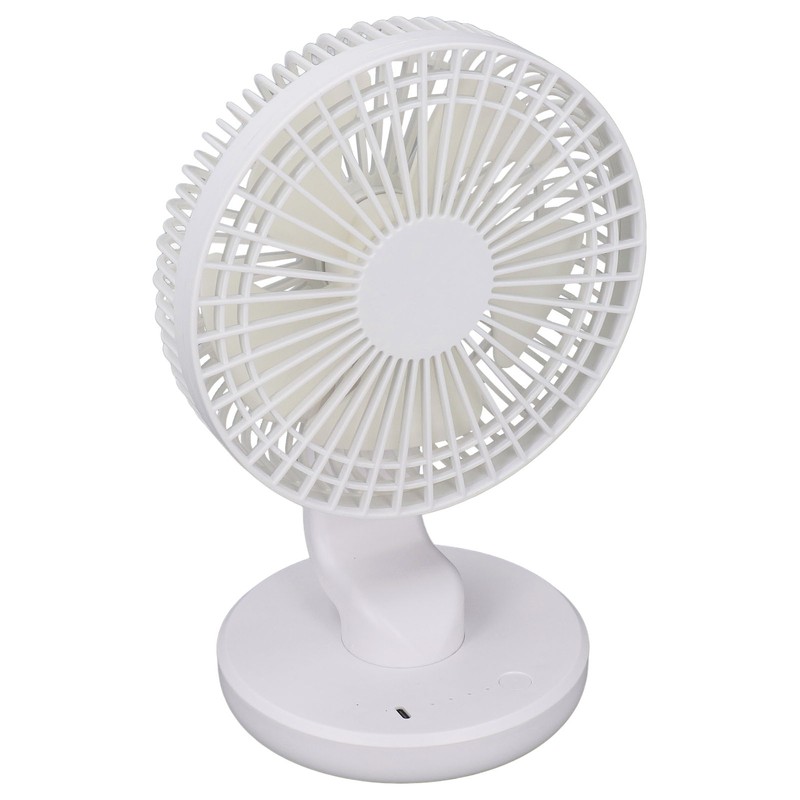 Small Desktop Fan USB Charging Adjustable Wind Speed 30 Degrees