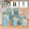 Flameless Candles with Remote Set of 3 (3" x 4",
