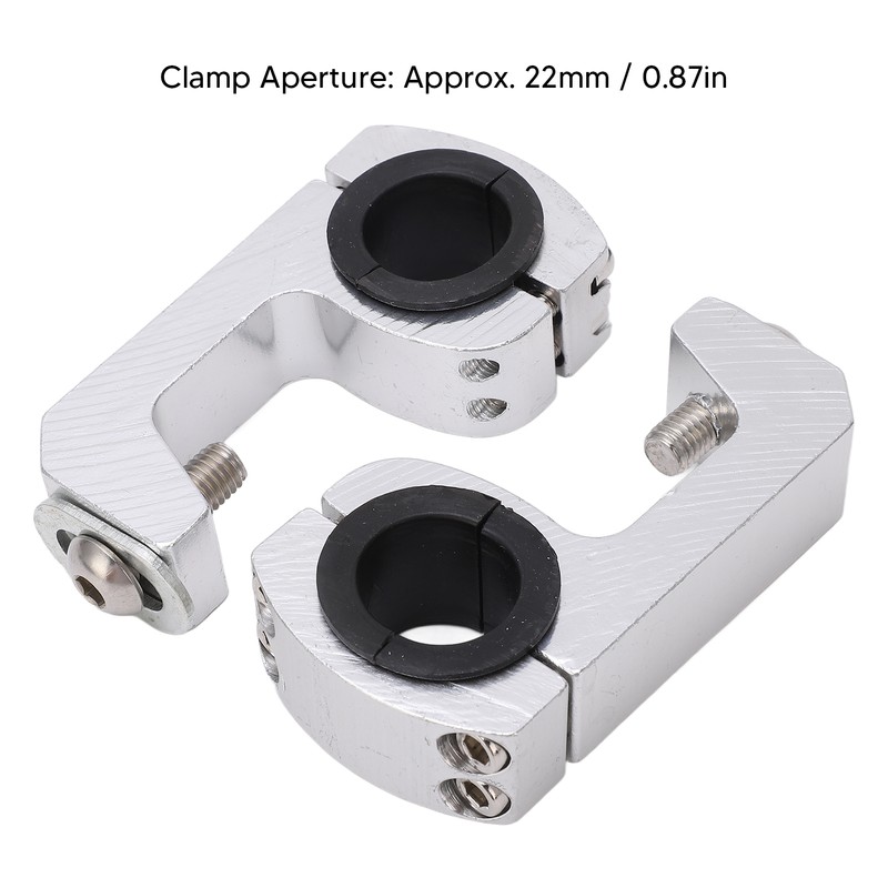 1 Pair Motorcycle Handguard Mount Aluminium Alloy Handle Protector Replacement