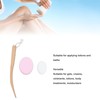 Lotion Applicator Long Handle Back Cream Applicator with 4 Replaceable