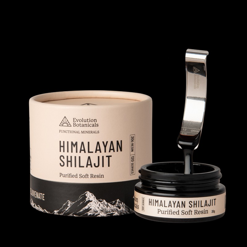Evolution Botanicals Himalayan Shilajit Purified Soft Resin 30g