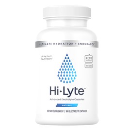 Hi-Lyte Electrolyte Replacement Capsules | Rapid Rehydration Supplement | Vegan & Keto Friendly | Gentle on Stomach | Magnesium, Potassium, Sodium | 100 Capsules