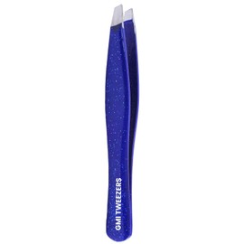 Eyebrow Tweezer- Eyebrow Tweezers for Women and Men - Professional eye brow twizzers and trimmer. (Dark Blue)
