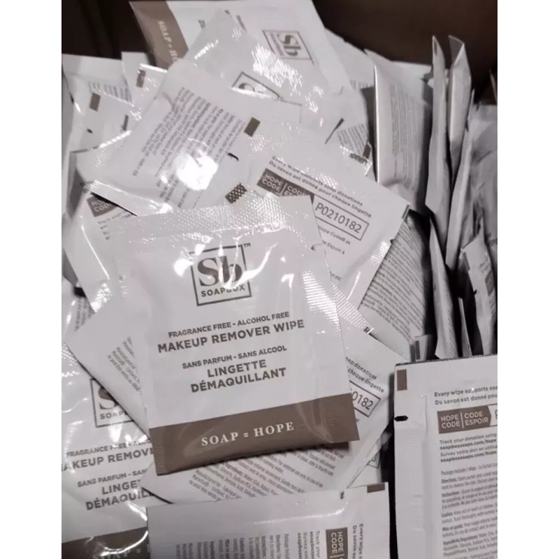 Soapbox 25 Soapbox Cleansing & Makeup Remover Towelette Wipe Individually