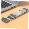 TEHAUX 1Pc Aluminum Alloy Laptop Stand with Level Height Portable