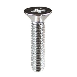 Parthouse Osato Uniqlo Machine Screw, Countersunk Head 0.1 inch (3 mm) x Length 1.2 inches (30 mm), Pack of 50 (61107)