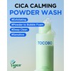 TOCOBO Cica Calming Powder Wash – Korean Enzyme Face Cleanser