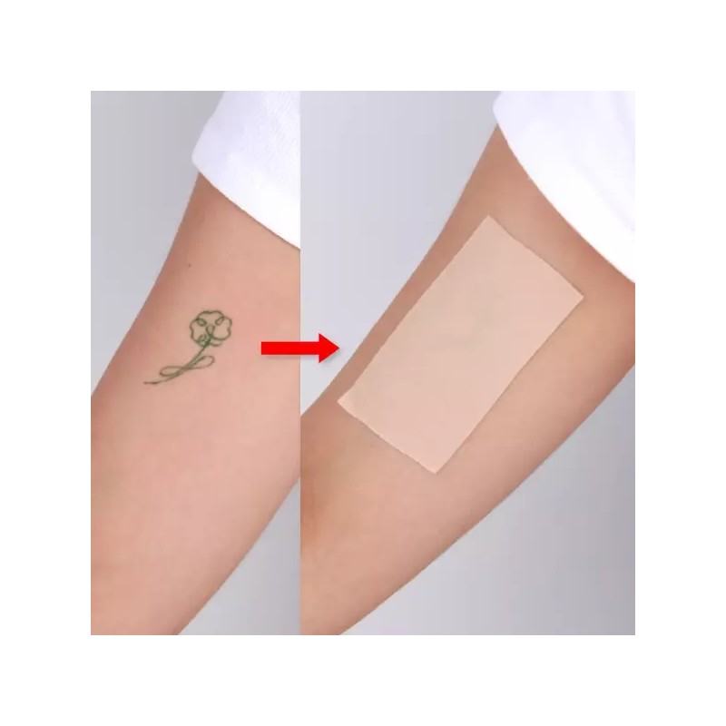 흉터커버테이프 문신지우기 타투가리개 5cm 연한색 Scar Cover Tape Tattoo Removal