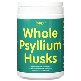 Whole Psyllium Husks - High Fibre Food Supplement (300g Powder)