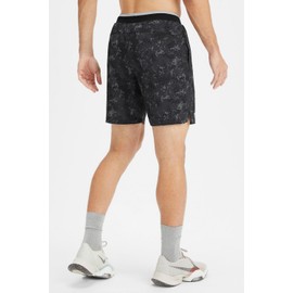 Fabletics Men's The Fundamental Short II, Workout, Running, Training, Gym, Yoga, Ultra Lightweight, 7" Inseam, M, Black Nueue Camo