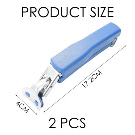 Pack of 2 Blue Anti-scald Clips, Bowl Clips, Non-Slip Clips, Steamed Dish Clips, Good Helper for Cooking, Anti-scalding Artifact in Kitchen
