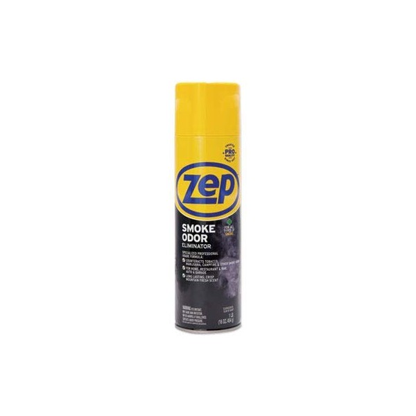 Zep Commercial Smoke Odor Eliminator 16 oz Spray Fresh Scent Can (ZPEZUSOE16)