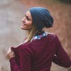 style3 Slouch Beanie made of breathable, fine and light jersey