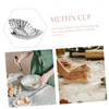 ULTECHNOVO 20Pcs Nonstick Egg Tart Molds Stainless Steel Cupcake Muffin
