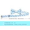 OCIA Cute Pattern Pre-tied Bow Tie Adjustable Bowties for Adult