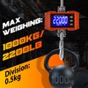 CGOLDENWALL Digital Crane Scale 2200lb Hanging Scale with Switchable kg/lb