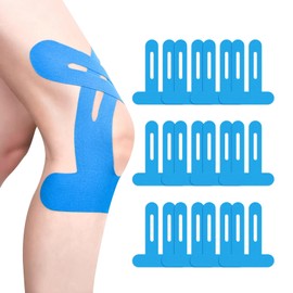 12pcs Kinesiology Tape, Kinesiology Tape for Knees, Elastic Athletic Tape, Kinesiology Tape Precut for Joint Support Stability