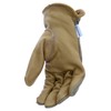 Miracle-Gro MG86006 Aqua Armor Cow Grain Palm Gloves - [1