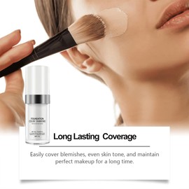 Contrasit Color Changing Mature Skin Foundation, Color Changing Foundation, Long-Lasting, Waterproof, Hydrating and Moisturizing (2pcs, one size)