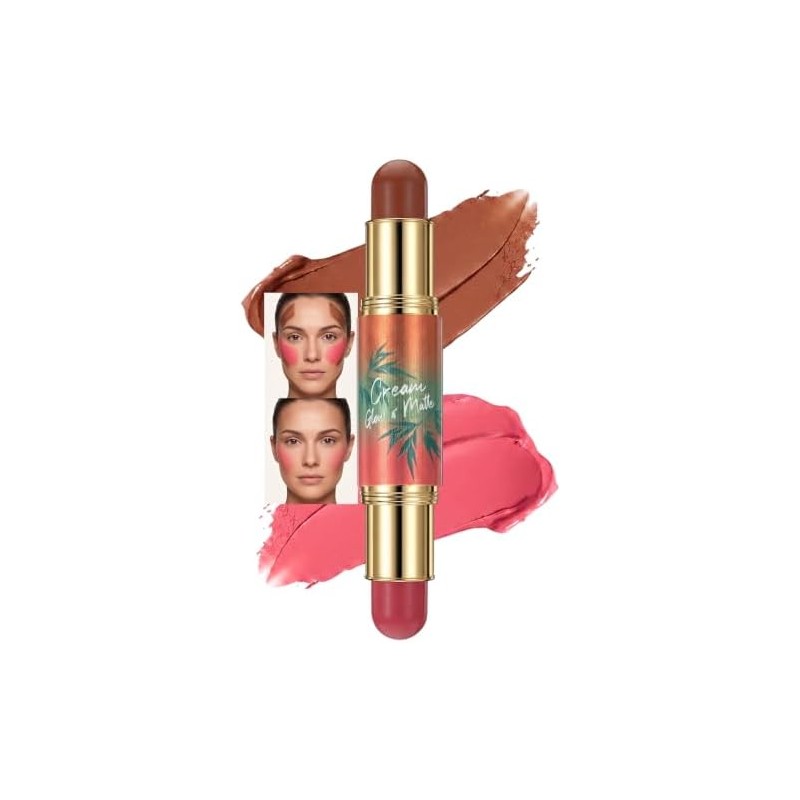 Erinde Rubor y Bronceador Cremoso Multiusos, Barra de Maquillaje 2