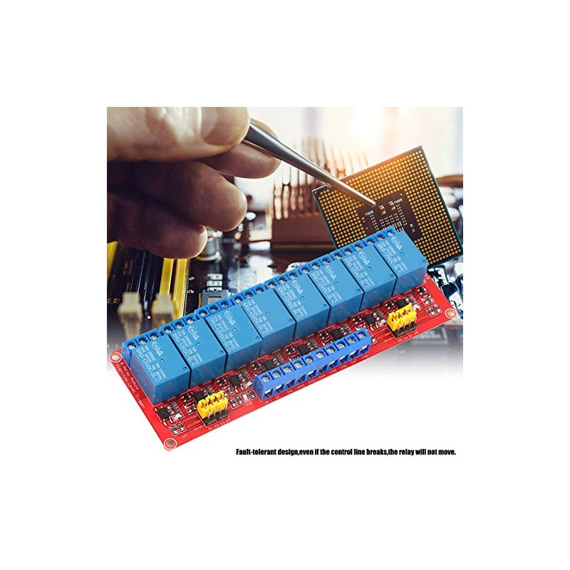 8 Channel Relay Module, 8 Channel Optocoupler Relay Module Board,